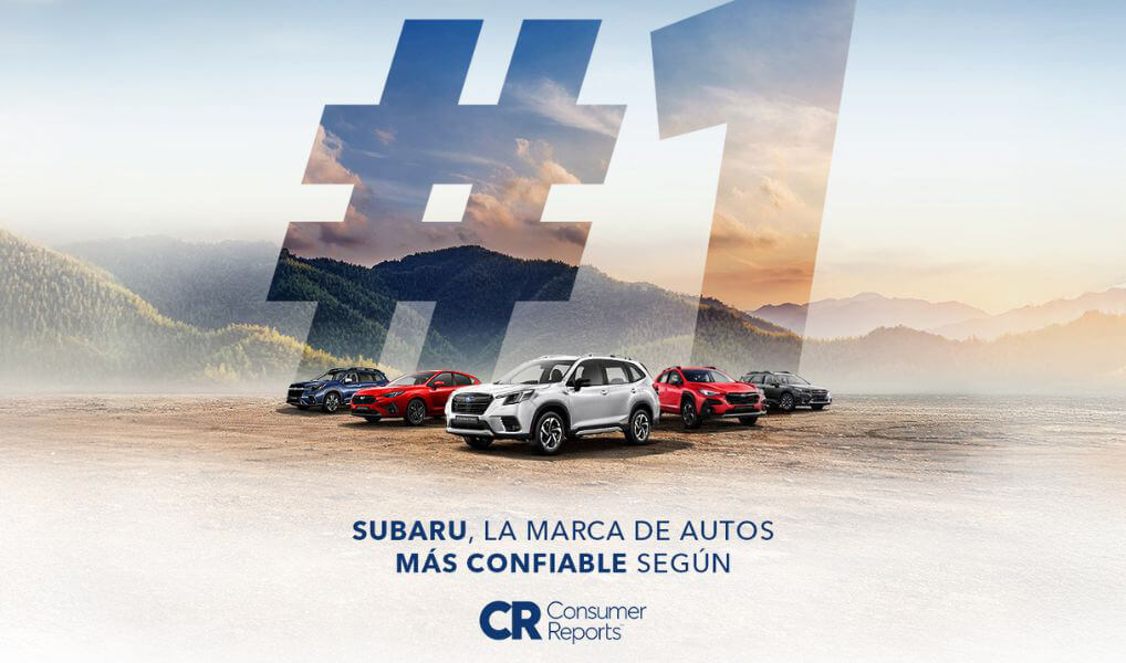 Subaru es nombrada como la marca de autos más confiable por Consumer Reports