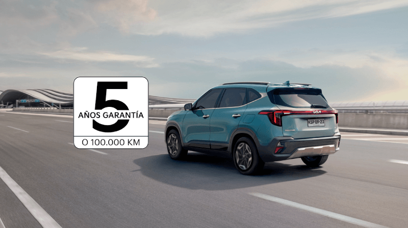 KIA CHILE ESTRENA SU GARANTÍA POR 5 AÑOS O 100.000 KILÓMETROS