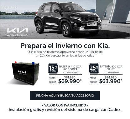 Baterias kia